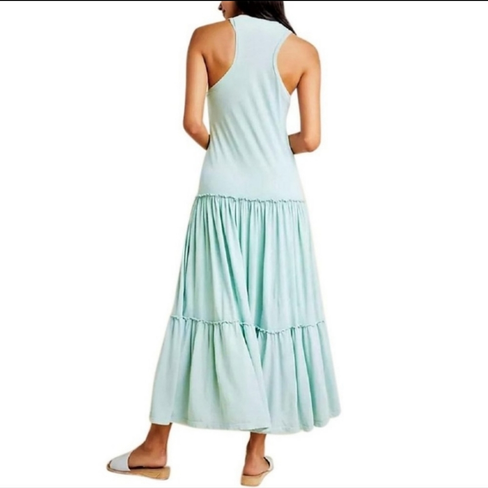 Anthropologie Sundry Tiered Maxi Dress - Picture 2 of 9